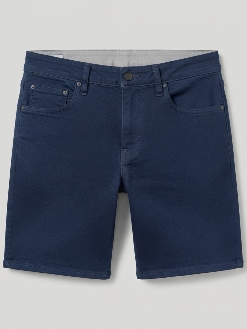 Caliville Men’s Navy Blue Stretch Chino Shorts Size M 32 Casual